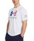 Фото #1 товара Men's Relaxed Fit Freedom Logo Short Sleeve T-Shirt