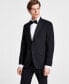 Фото #1 товара Men's Slim-Fit Faille-Trim Tuxedo Jacket, Created for Macy's