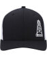 Men's Black, White Hog Trucker Snapback Hat Черно-белый - фото #3