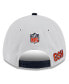 Фото #5 товара Men's White, Navy Chicago Bears 2023 Sideline 9FORTY Adjustable Hat