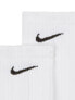 Nike Training Everyday Cushioned 3 pack crew socks in white