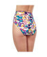 ფოტო #3 პროდუქტის Echo High Waist swim bottom with side shirring