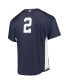 Men's Derek Jeter Navy New York Yankees Cooperstown Collection Mesh Batting Practice Jersey Синий, S - фото #2