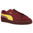 Фото #2 товара Puma Suede Triplex Lace Up Mens Red Sneakers Casual Shoes 381175-12