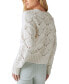 ფოტო #2 პროდუქტის Women's Open-Stitch Pullover Sweater