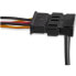 Фото #9 товара StarTech.com 4x SATA Power Splitter Adapter Cable - 0.4 m - SATA 15-pin - 4 x SATA - Male - Female - Black