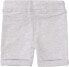 Boys' Sweat Shorts - Organic Cotton - Comfortable, Soft, Ideal for Summer Days - Colours: Grey, Blue, Black, Sizes 50-92, White, Einheitsgröße