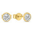 Timeless stud earrings made of yellow gold EA519 / 20/21 / 22YAU