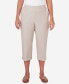 Фото #1 товара Women's Garden Party Chambray Pull-On Capri Pants