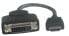 Lindy HDMI/DVI-D adapt.cable 0,2mM/F - 0.2 m - DVI-D - HDMI - Female - Male - Straight