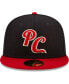 Фото #2 товара Men's Navy Peoria Chiefs Authentic Collection 59FIFTY Fitted Hat
