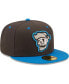 Фото #4 товара Men's Graphite Reyes de Plata de Las Vegas Copa De La Diversion 59FIFTY Fitted Hat