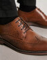 Фото #6 товара schuh Raffe brogues in brown leather