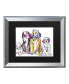 Фото #1 товара Pat Saunders-White The Gang Matted Framed Art - 20" x 25"
