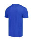 ფოტო #4 პროდუქტის Men's Charcoal/Royal Kansas City Royals Meter T-Shirt Pants Sleep Set