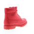Фото #8 товара Lugz Convoy Fleece MCNVYFD-620 Mens Red Synthetic Casual Dress Boots 9.5