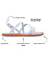 Фото #7 товара Women's Ennid Strappy Sandals