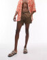 Фото #4 товара Topman swim shorts in brown