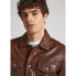 Фото #5 товара PEPE JEANS Brooks leather jacket