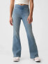 Kids High Rise Crossover Flare Jeans 12 - фото #7