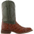 Nocona Boots Newt Cognac Embroidery Square Toe Cowboy Mens Size 7 D Casual Boot