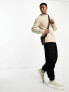 ONLY & SONS crew neck chenille jumper in beige