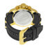 Фото #3 товара Мужские наручные часы с черным браслетом Invicta Chronograph Blue Dial Black Rubber Mens Watch 6983
