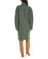 Фото #2 товара Eileen Fisher High Collar Wool Coat Women's