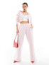 Фото #1 товара Murci wide leg joggers co-ord in pink