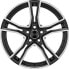 Фото #2 товара Колесный диск литой OZ Adrenalina matt black polished 7.5x16 ET35 - LK5/112 ML75