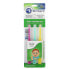 Фото #1 товара Brilliant, Baby Toothbrush, 4-24 Months, Pink, Mint, Yellow , 3 Toothbrushes