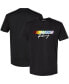 Фото #2 товара Men's Black NASCAR Racing T-shirt