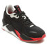 Фото #2 товара Puma RsX Road Lace Up Mens Black Sneakers Casual Shoes 38688501