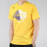 Nike Dri-fit NBA洛杉矶湖人队圆领短袖T恤 男款 黄色 / Футболка Nike Dri-fit NBAT AT0422-741