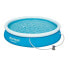 BESTWAY Swimming Pool Fast Set Round With Filter 366x76 cm