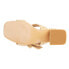 Фото #5 товара BEACH by Matisse Lucy Block Heels Womens Beige Casual Sandals LUCY-955