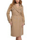 Фото #1 товара Women's Jade Double-Breasted Belted Trench Coat