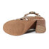 Фото #9 товара Diba True Piro Ette Block Heels Womens Brown Dress Sandals 76311-234