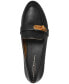 ფოტო #4 პროდუქტის Women's Thompson Leather Turn Lock Buckle Tailored Loafers