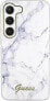 Guess Etui Guess GUHCS23SPCUMAH do Samsung Galaxy S23 S911 biały/white hardcase Marble - фото #3