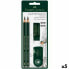 Pencil Set Faber-Castell Black (5 Units)