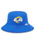 Фото #1 товара Men's Heather Royal Los Angeles Rams Bucket Hat