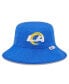 ფოტო #1 პროდუქტის Men's Heather Royal Los Angeles Rams Bucket Hat