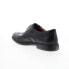 Фото #12 товара Clarks Un Tailor Wing 26144681 Mens Black Oxfords Wingtip & Brogue Shoes