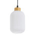 Ceiling Light Crystal Natural Metal White 14 x 14 x 32 cm