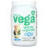 Фото #1 товара Vega, На растительной основе, с белком и зеленью, ваниль, 614 г (1 фунт 5,7 унции)