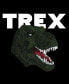 ფოტო #3 პროდუქტის Men's Word Art T-Rex Head T-shirt