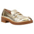 Фото #2 товара Chinese Laundry Porter Metallic Loafers Womens Gold BPRD2AP8D