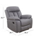 Фото #6 товара Fletcher 38.5" Stain-Resistant Polyester Reclining Chair