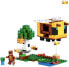 LEGO 21241 Minecraft The Bee House, Easter Gift Farm Toy with Buildable House & 21179 Minecraft The Mushroom House, Toy from 8 Years, Gift with Figures of Alex, Mooshroom & Spider Rider